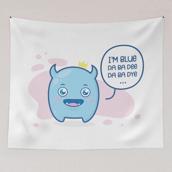 Item preview, I'm blue (da ba dee da ba dye) designed and sold by geep44.