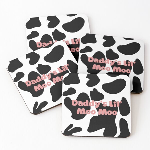 Item preview, Daddy's Lil’ Moo-Moo (pink) designed and sold by Cloud-Boy.