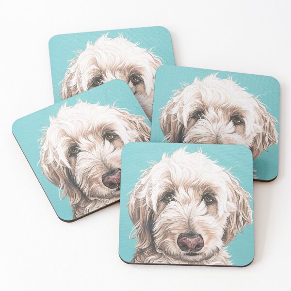 Item preview, Labradoodle Pop Art Painting, Poodle, Labrador, Doodle Pop Art Portrait designed and sold by Pop Zoo.