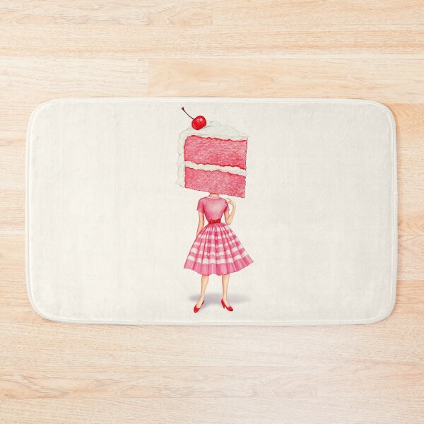 Item preview, Cake Head Pin-Up: Cherry designed and sold by Kelly  Gilleran.