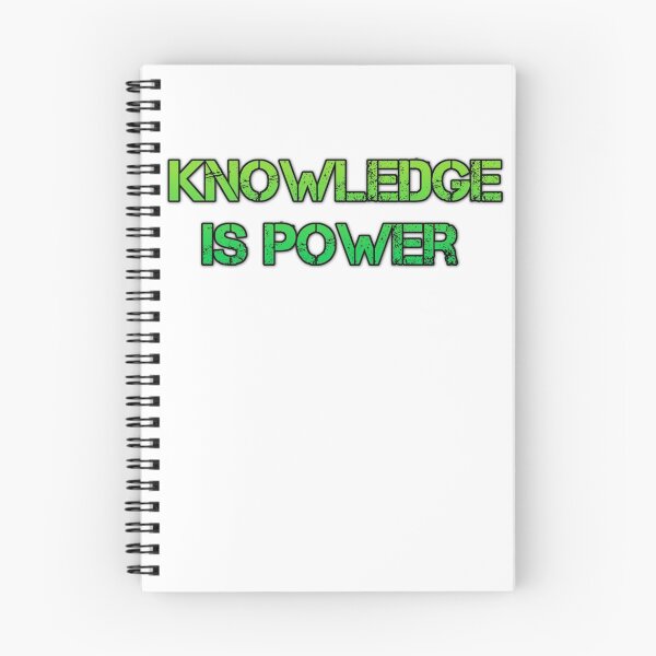 Item preview, Knowledge is Power Text designed and sold by RighteousOnix.