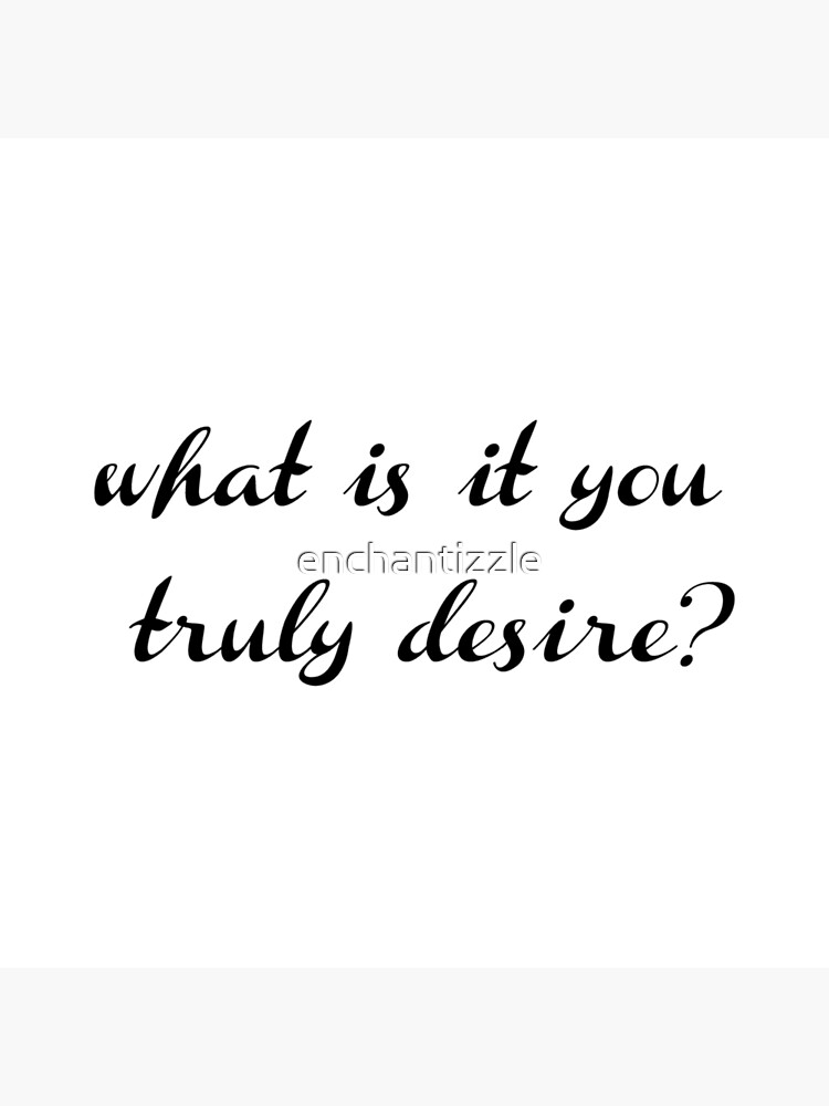 Disover Lucifer - what is it you truly desire? Premium Matte Vertical Poster