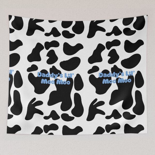 Item preview, Daddy's Lil’ Moo-Moo (blue) designed and sold by Cloud-Boy.