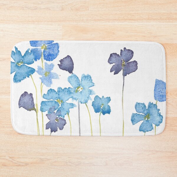 Item preview, Little blue flowers designed and sold by jayne gaze.