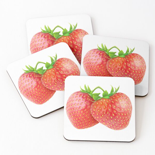 Item preview, Pair of strawberries designed and sold by 6hands.