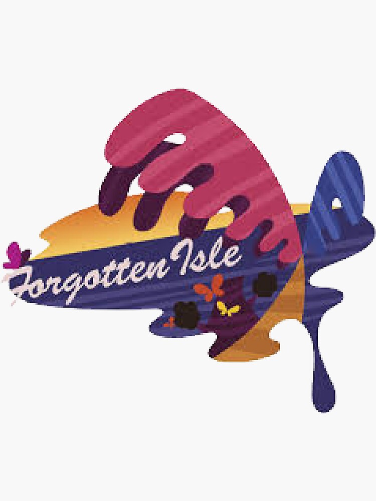 Lost Kingdom Mario Odyssey Forgotten Isle Sticker