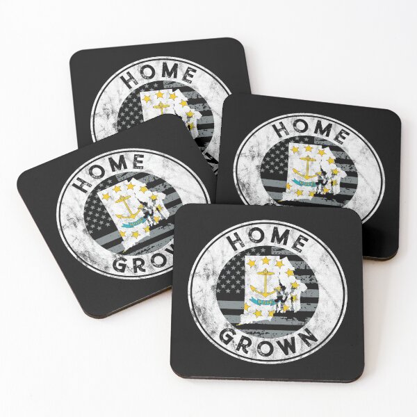 Item preview, Rhode Island Native Home Grown Quote State American Flag  Premium design designed and sold by CreatedByHeidi.