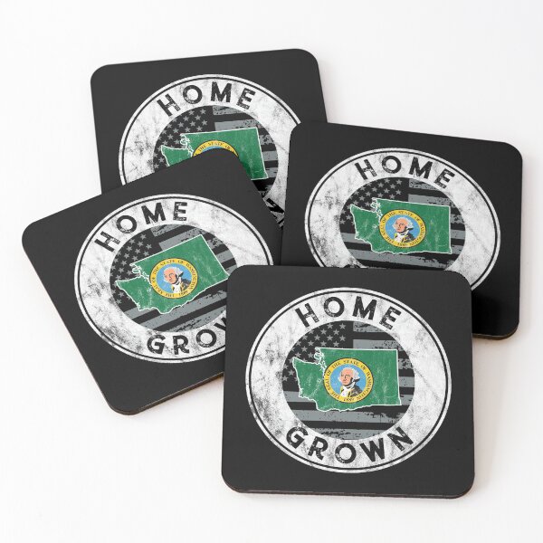 Item preview, Washington Native Home Grown Quote State American Flag Pride Premium design designed and sold by CreatedByHeidi.