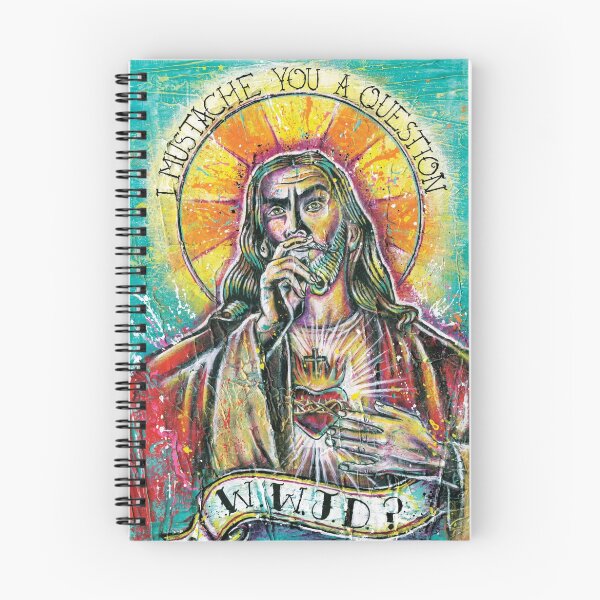 Item preview, I Mustache You - What Would Jesus Do?  designed and sold by pointblankart.