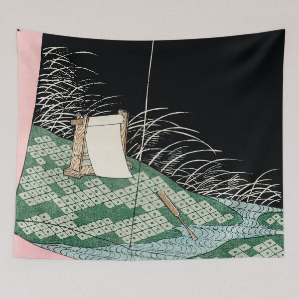 Item preview, Nightscape illustration -  Watanabe Seitei - Japanese art designed and sold by Bebichic.