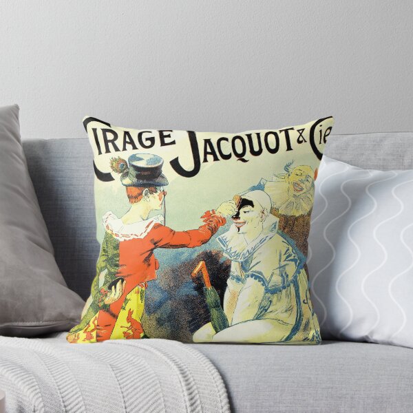 Item preview, Pantomime Clown CIRAGE JACQUOT Lucien Lefevre Art Nouveau designed and sold by retroposters.
