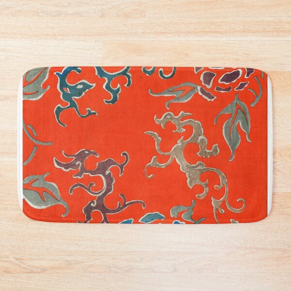 Item preview, Floral pattern Red -  Watanabe Seitei - Japanese art designed and sold by Bebichic.