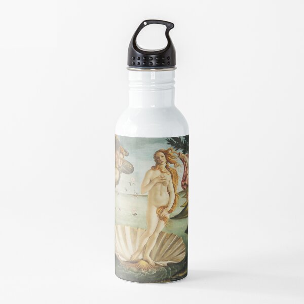 VENUS. The Birth of Venus, 1486, Sandro Botticelli. Water Bottle