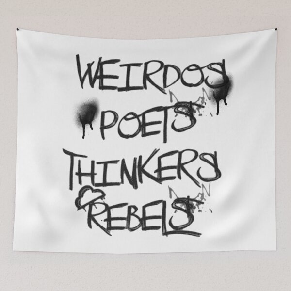 Item preview, Weirdos, poets, thinkers, rebels designed and sold by mensijazavcevic.