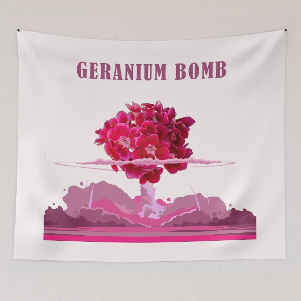 Item preview, Geranium Bomb designed and sold by andrewalcock.