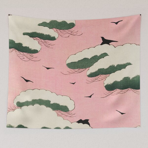 Item preview, Pink sky -  Watanabe Seitei - Japanese art designed and sold by Bebichic.