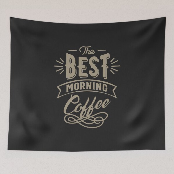 Item preview, The Best Morning Coffee designed and sold by cidolopez.