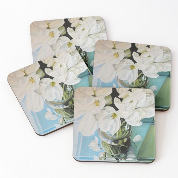 Item preview, Glass Reflections with Tulips designed and sold by LouisaJSimpson.