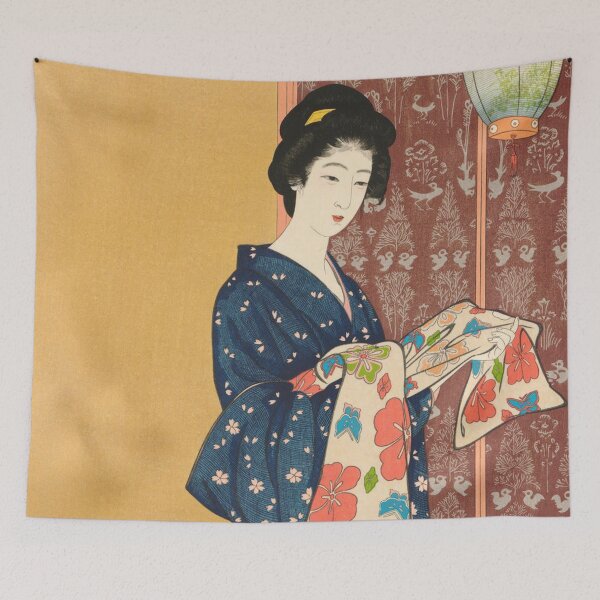 Item preview, Girl in Summer Costume by Hashiguchi Goyō - Japanese art designed and sold by Bebichic.