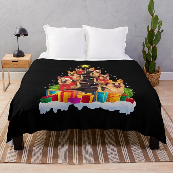 Item preview, German Shepherd Christmas Tree Funny gift designed and sold by TeeDoozy.