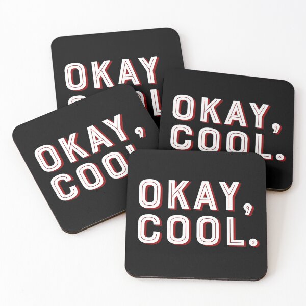Item preview, Funny Sarcastic okay cool designed and sold by PincGeneral.