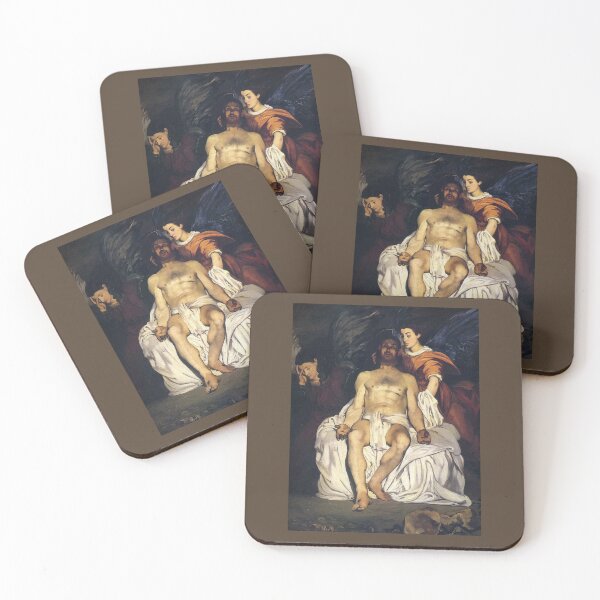 Item preview, The Dead Christ with Angels (1864) By Manet designed and sold by knightsydesign.
