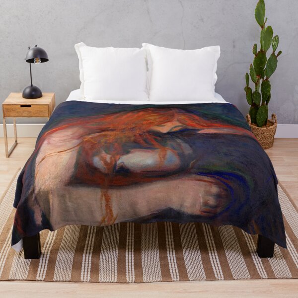 Item preview, Edvard Munch - Vampire - Norwegian painting designed and sold by Bebichic.