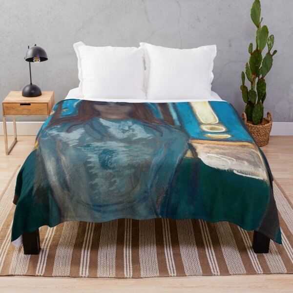 Item preview, Edvard Munch - The voice Summer night, Norwegian painting designed and sold by Bebichic.