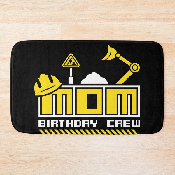 Item preview, Mom Birthday Crew Construction Worker Theme Party designed and sold by BornDesign.