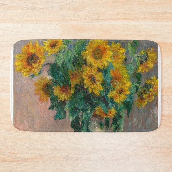 Item preview, Claude Monet - Bouquet of Sunflowers - French painting Tournesols designed and sold by Bebichic.