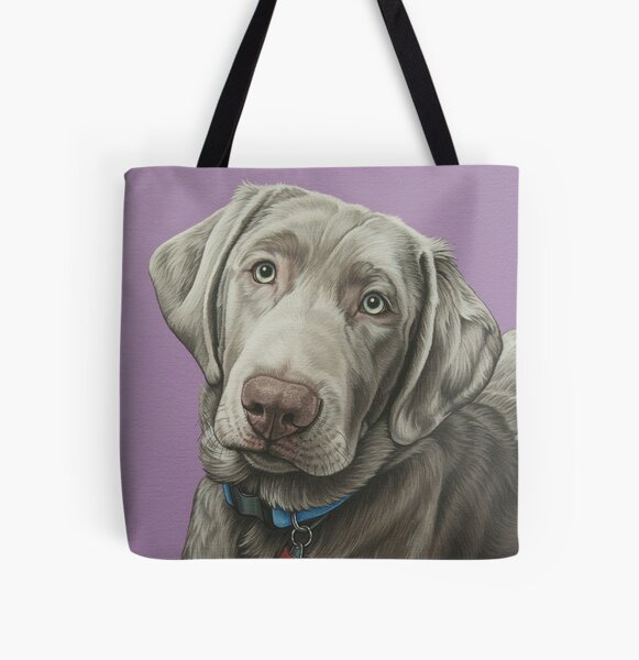 Marshalls Shopping Bag Chocolate Lab~Labrador Retriever DOG~Reusable Tote  Bag