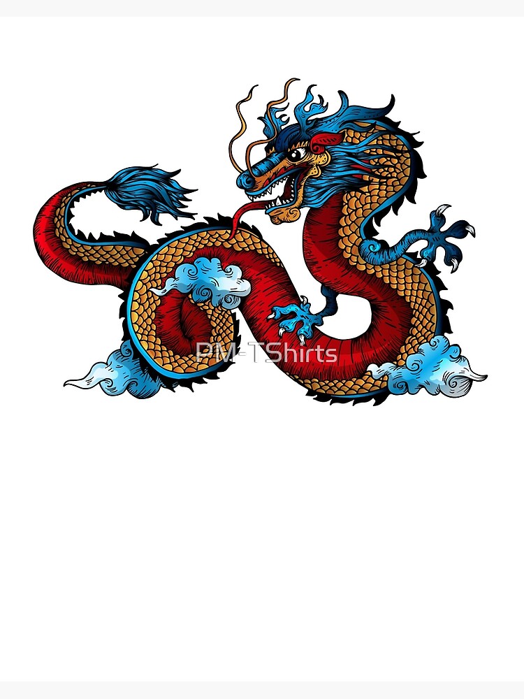 Download Chinese Dragon Dragon Art Cool Idea Art Board Print By Pm Tshirts Redbubble