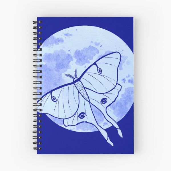 Item preview, Luna Moth and Full Moon designed and sold by HeartStoneArt.