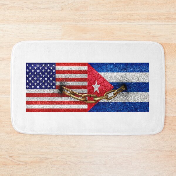 Item preview, United States and Cuba Flags United Design designed and sold by DFLC Prints.