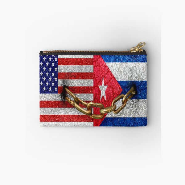 Item preview, United States and Cuba Flags United Design designed and sold by DFLC Prints.