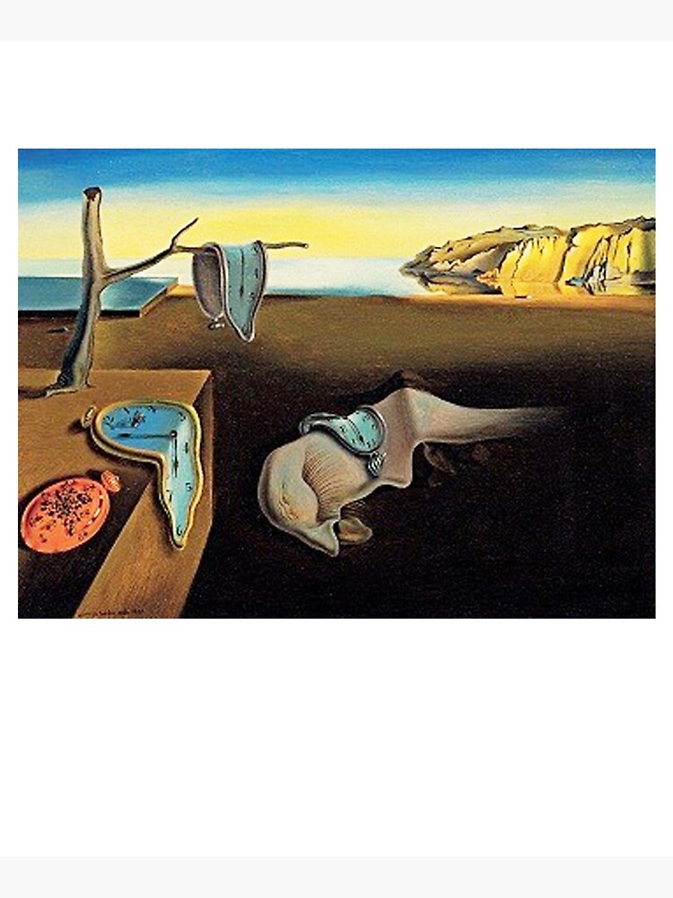 DALI, Salvador Dali, The Persistence of Memory, 1931. by TOMSREDBUBBLE
