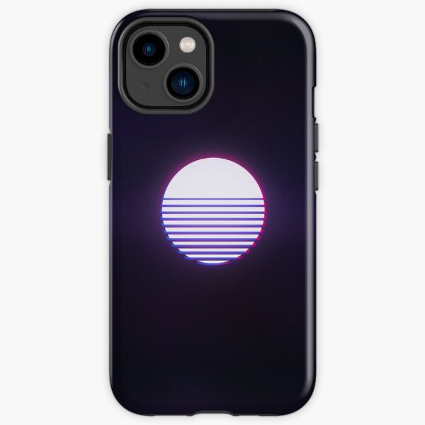 Synthwave Sun iPhone Tough Case
