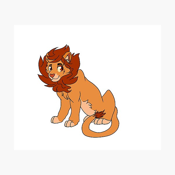 Simba Photographic Print