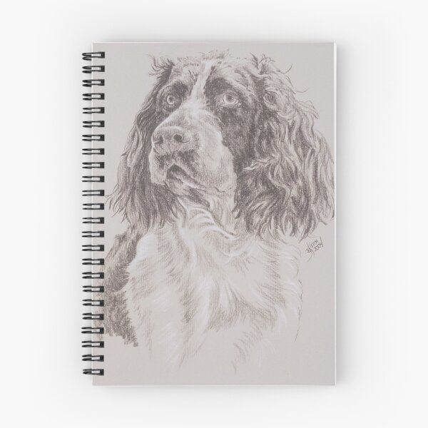 Item preview, German Spaniel Portrait in Graphite designed and sold by BarbBarcikKeith.