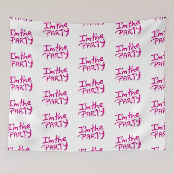 Item preview, I am the Party Text Quote designed and sold by DFLC Prints.