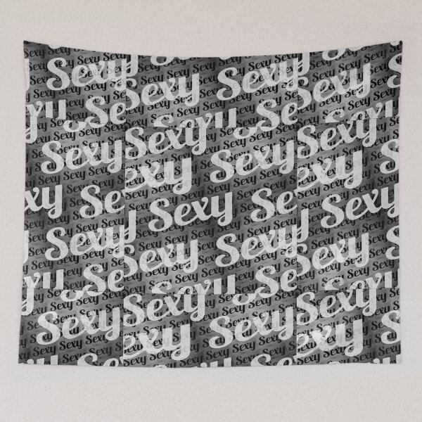 Item preview, Typographic Collage Pattern designed and sold by DFLC Prints.