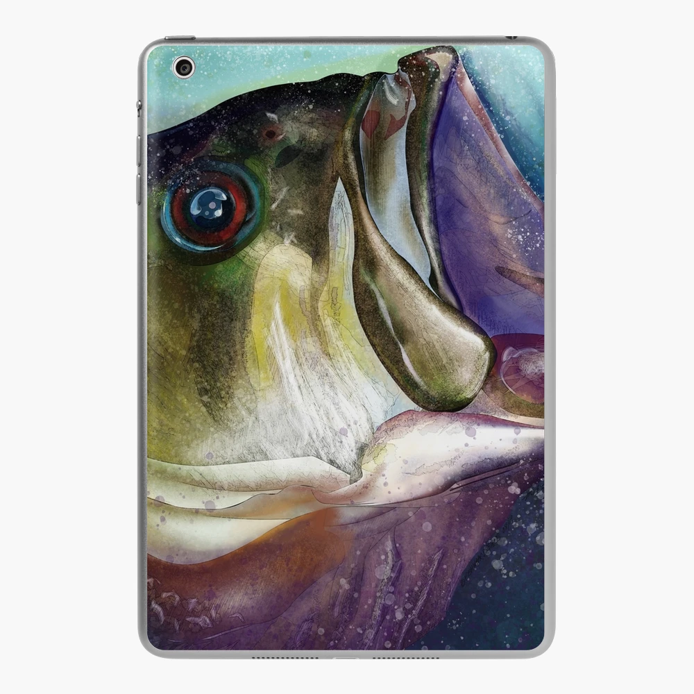 Striped Bass Fishing Art Print iPhone Case for Sale by fishweardesigns