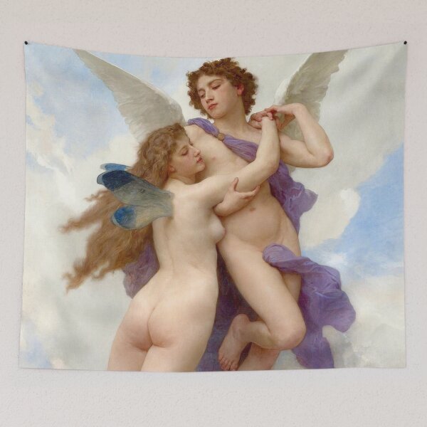 Item preview, William-Adolphe Bouguereau: Love and Psych - French designed and sold by Bebichic.