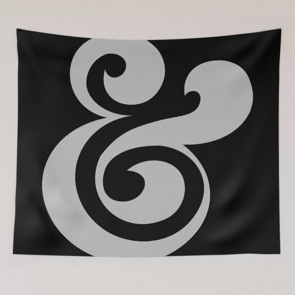 Item preview, Minimalist Geometric Ampersand designed and sold by ijoshtherefore.