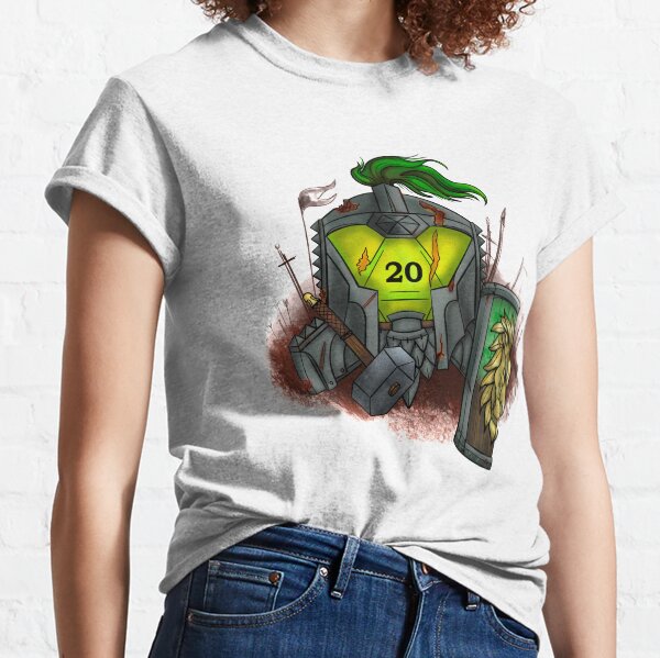 D&Dice; Fighter Classic T-Shirt
