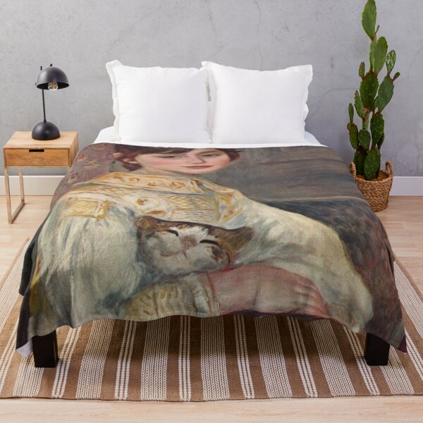 Item preview, Julie Manet Cat painting - Pierre-Auguste Renoir french designed and sold by Bebichic.
