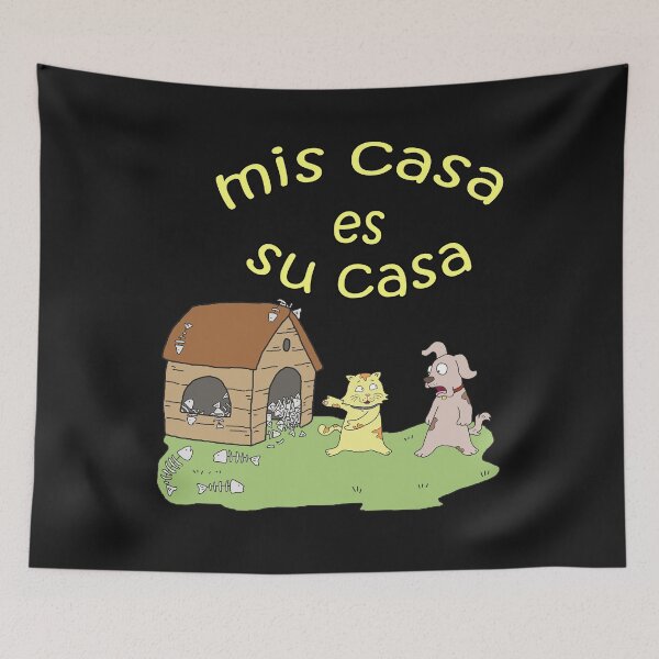 Item preview, mis casa it su casa cats dogs gift shirt designed and sold by eiwo87.