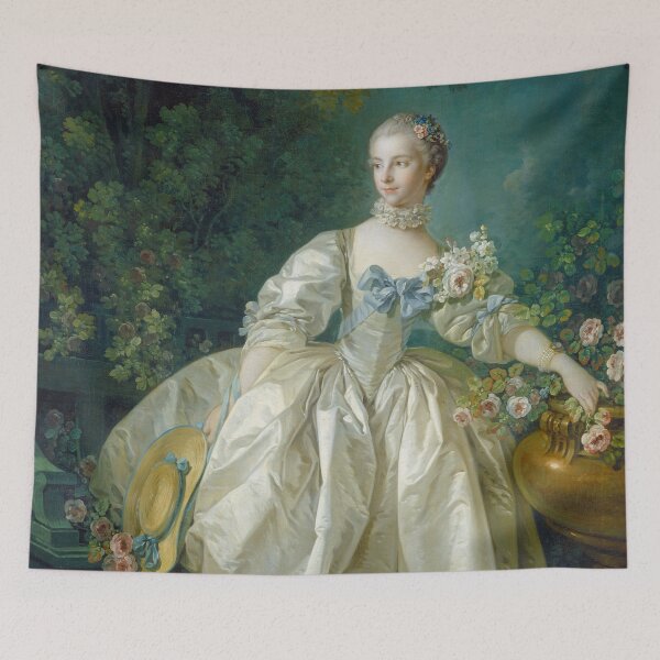 Item preview, Madame Bergeret - Francois Boucher french painting designed and sold by Bebichic.
