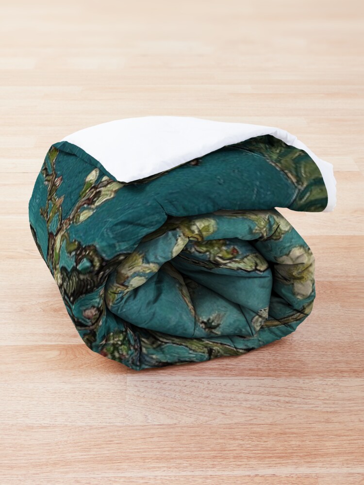 "Almond blossom Vincent van Gogh painting Masterpiece" Comforter by