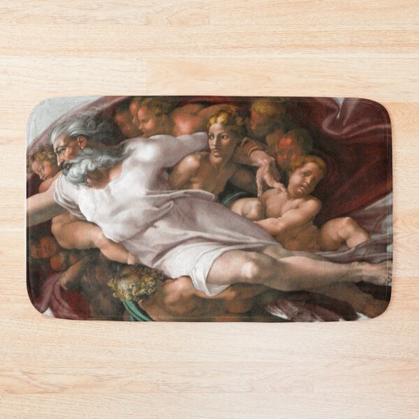 Item preview, The creation of Adam - Michelangelo painting Part 2 designed and sold by Bebichic.
